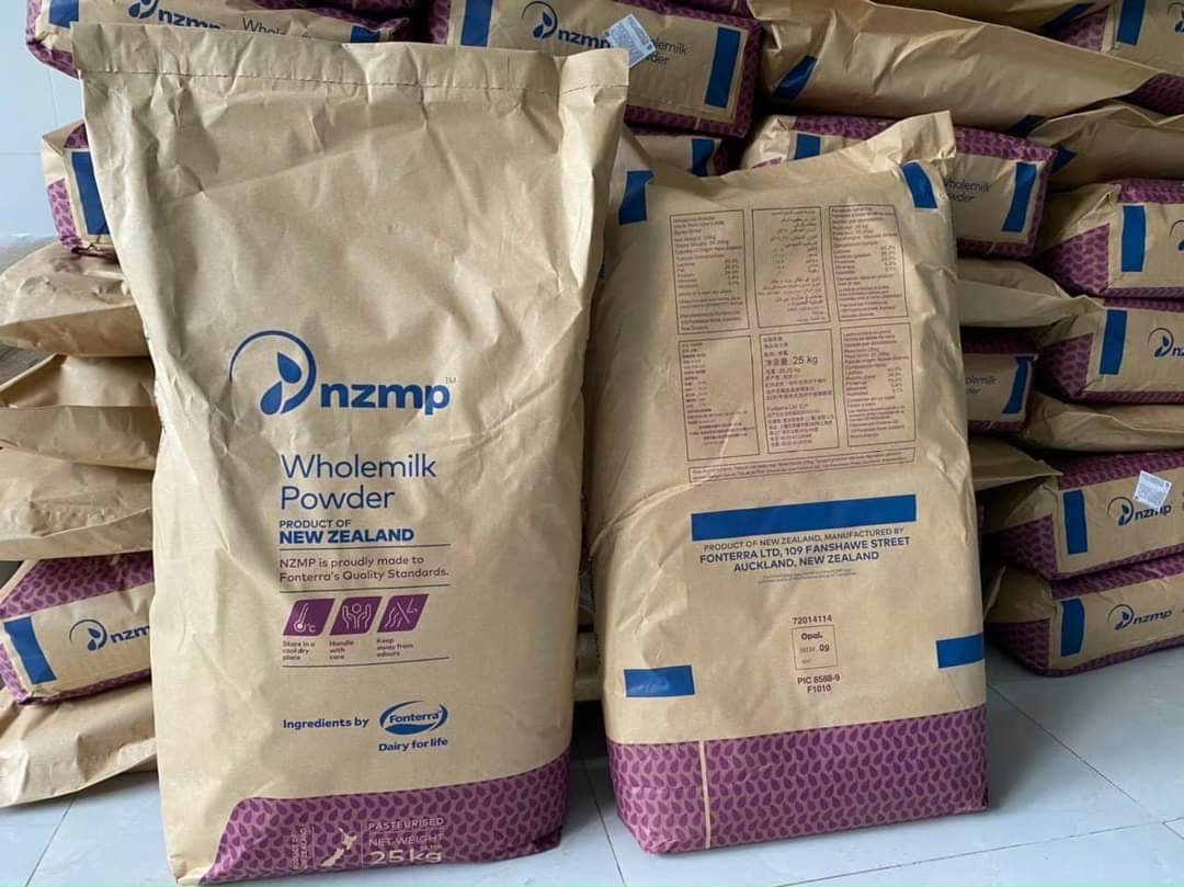 Export de lait entier en poudre 26% matière grasse - Sac 25 kg - Fournisseur international de produits laitiers
